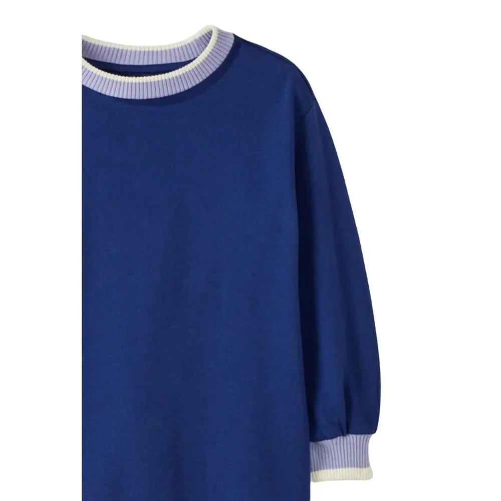 Hanna Andersson NWT Long Sleeve French Terry Dress. Size 5.